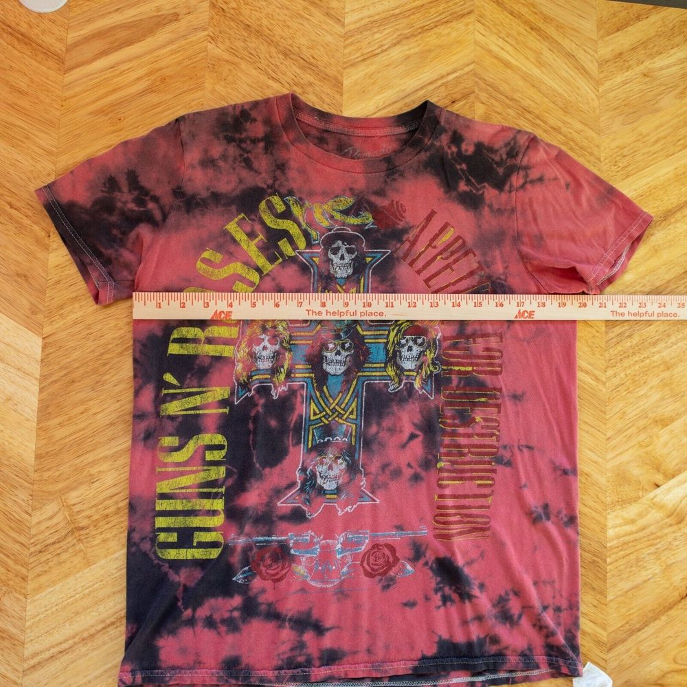 Adult T-Shirt Guns And Roses 90s Single Stitch Appetite For Destruction - Picture 8 of 10